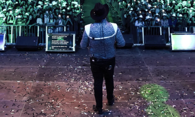 Concierto regional mexicano en el Palenque de León