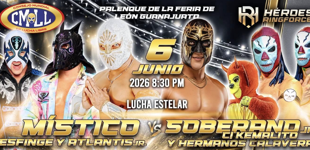 Imagen promocional del Torneo Amazonas con respaldo del CMLL.