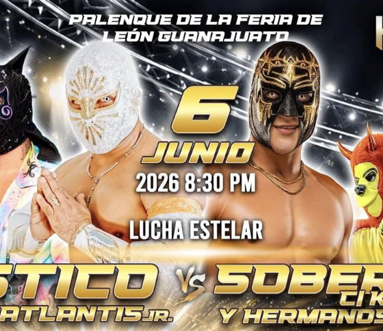Imagen promocional del Torneo Amazonas con respaldo del CMLL.
