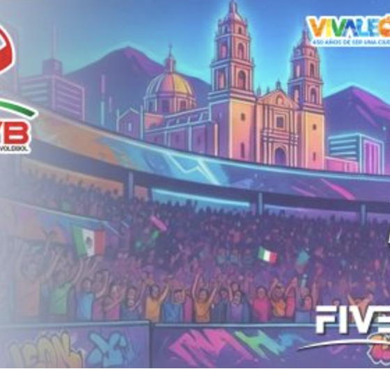 Imagen promocional del Norceca Men Final Four en Guanajuato.