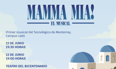 Musical Mamma Mia presentado en el Teatro del Bicentenario.