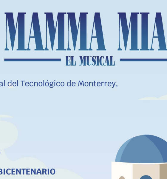 Musical Mamma Mia presentado en el Teatro del Bicentenario.