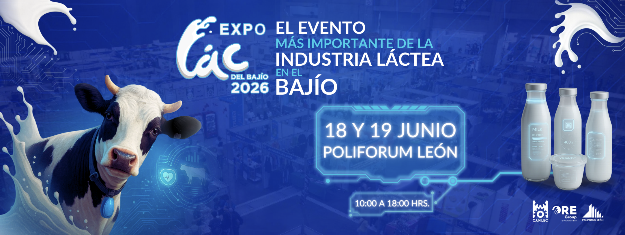 Industria láctea reunida en Expo Lac del Bajío 2026