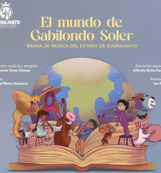 Banda de Música del Estado de Guanajuato interpreta canciones de Cri Cri