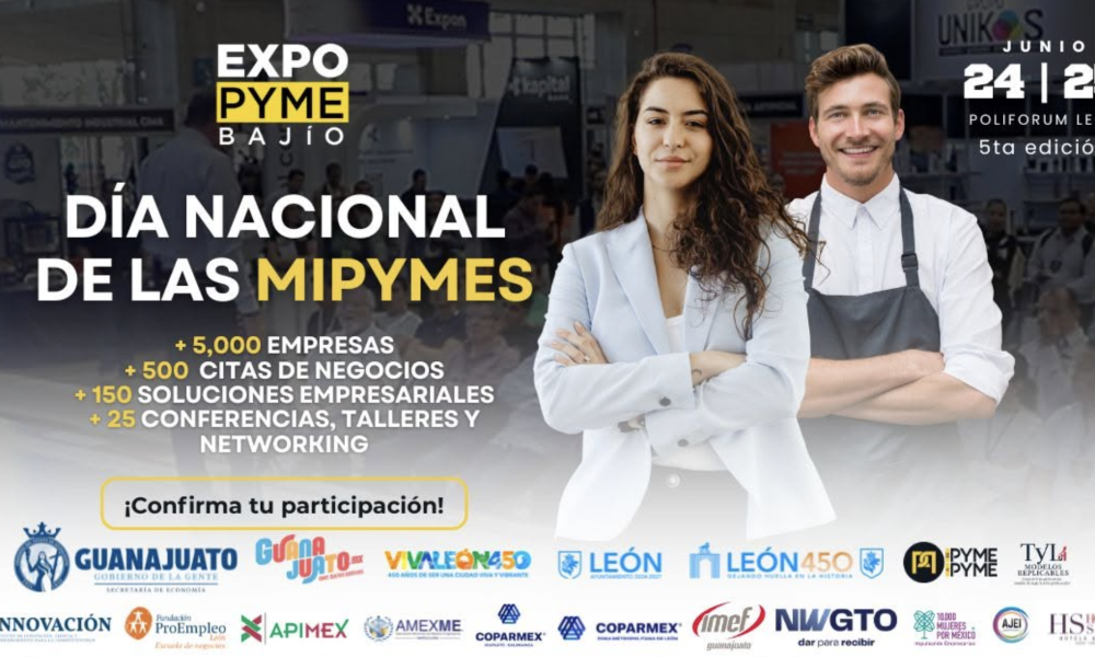 Expo PYME Bajío 2026 en Poliforum León