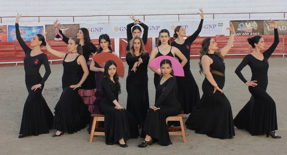 Presentación de flamenco en el Teatro Manuel Doblado