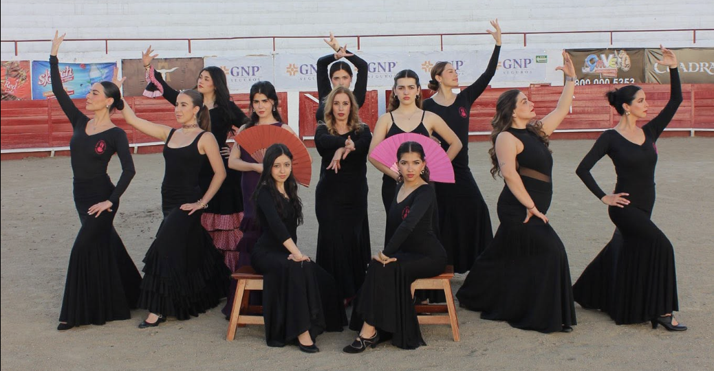 Presentación de flamenco en el Teatro Manuel Doblado