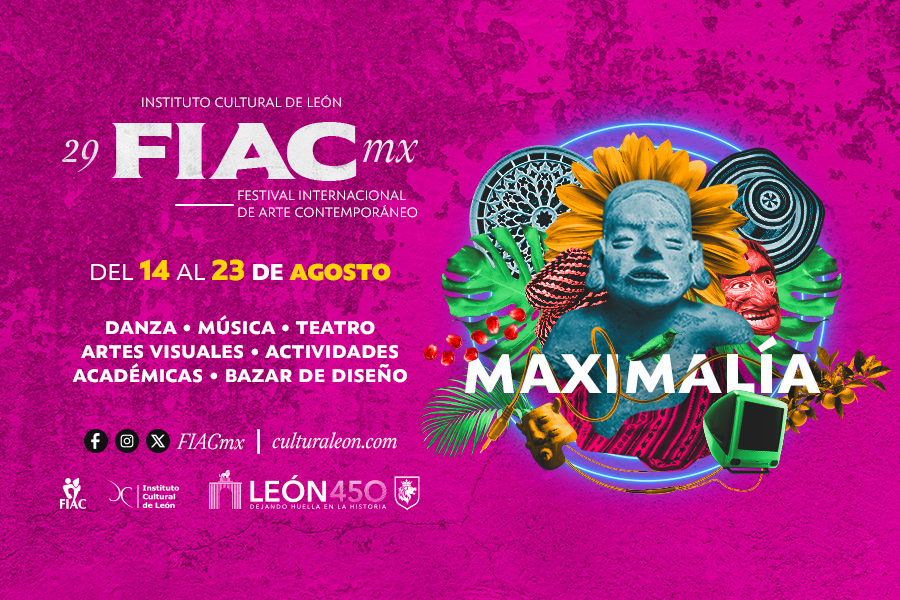 Cartel del 29 Festival Internacional de Arte Contemporáneo FIACmx 2026 en León