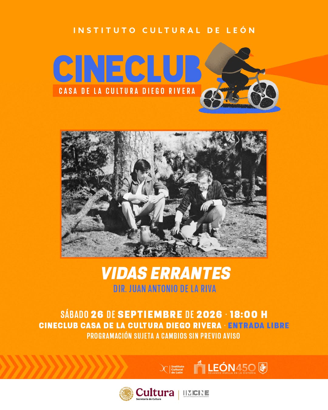 Vidas errantes se proyectará gratis en el Cineclub de la Casa de la Cultura Diego Rivera