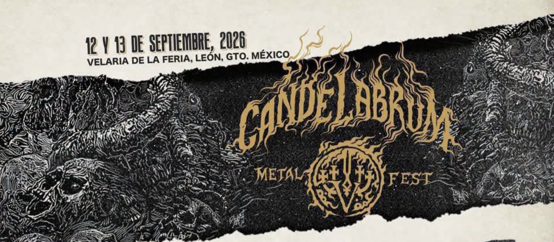 Candelabrum Metal Fest V 2026 en la Velaria de la Feria de León